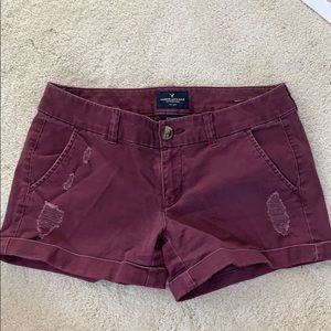 American Eagle midi shorts